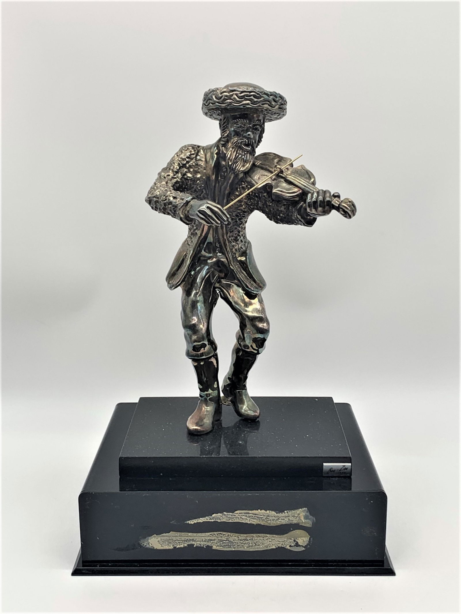 Ben Zion Sterling Silver Fiddler Figure (1 of 5)