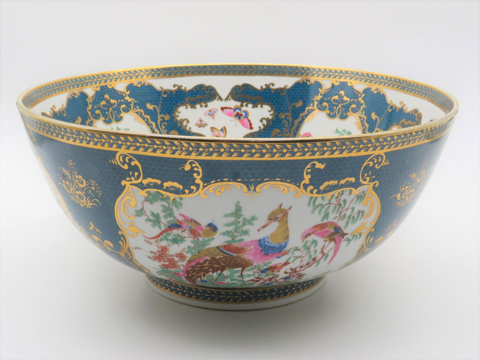 Large French Samson Chinoiserie Porcelain Bowl (1 of 7)