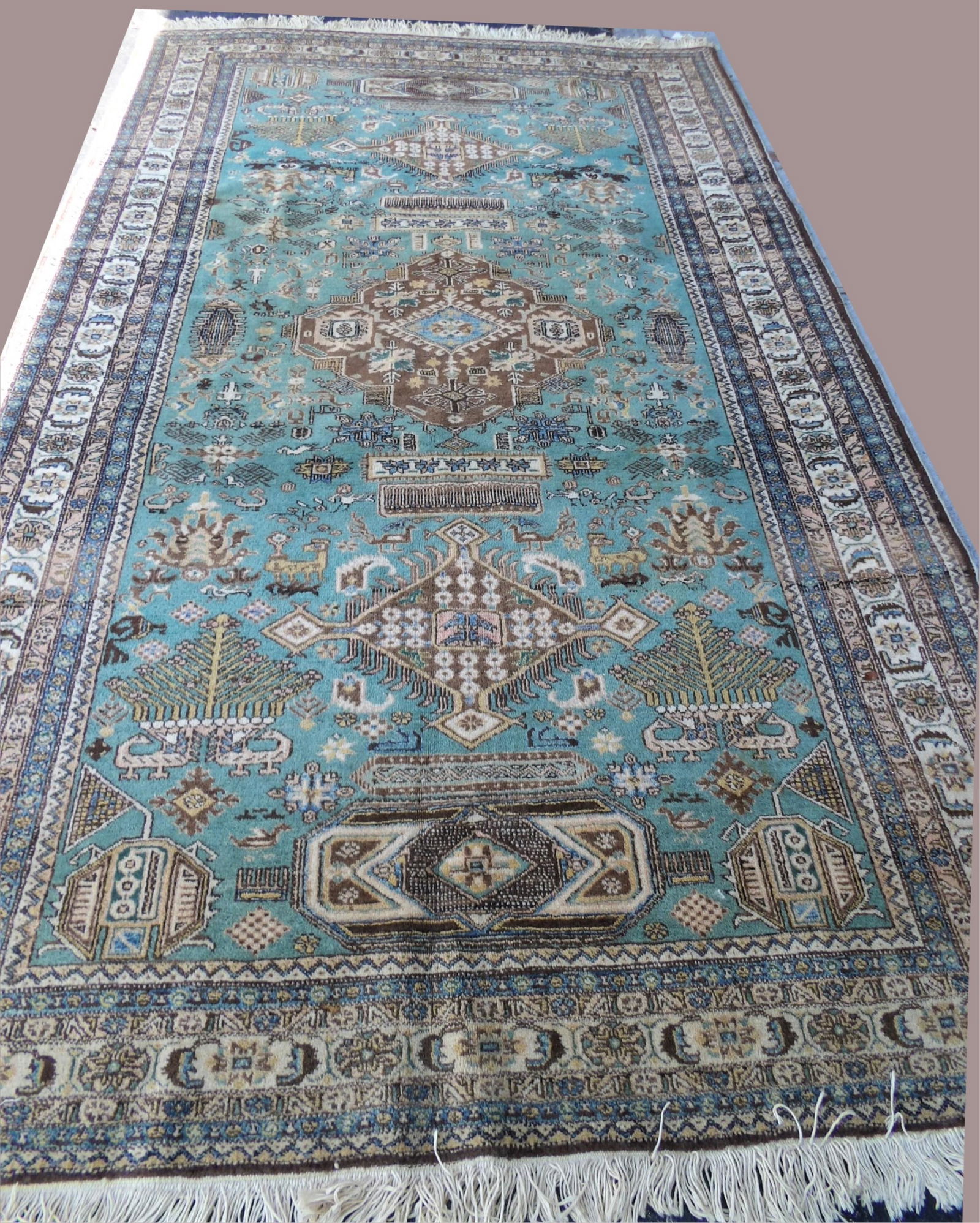 Vintage Hamadan Rug (1 of 6)