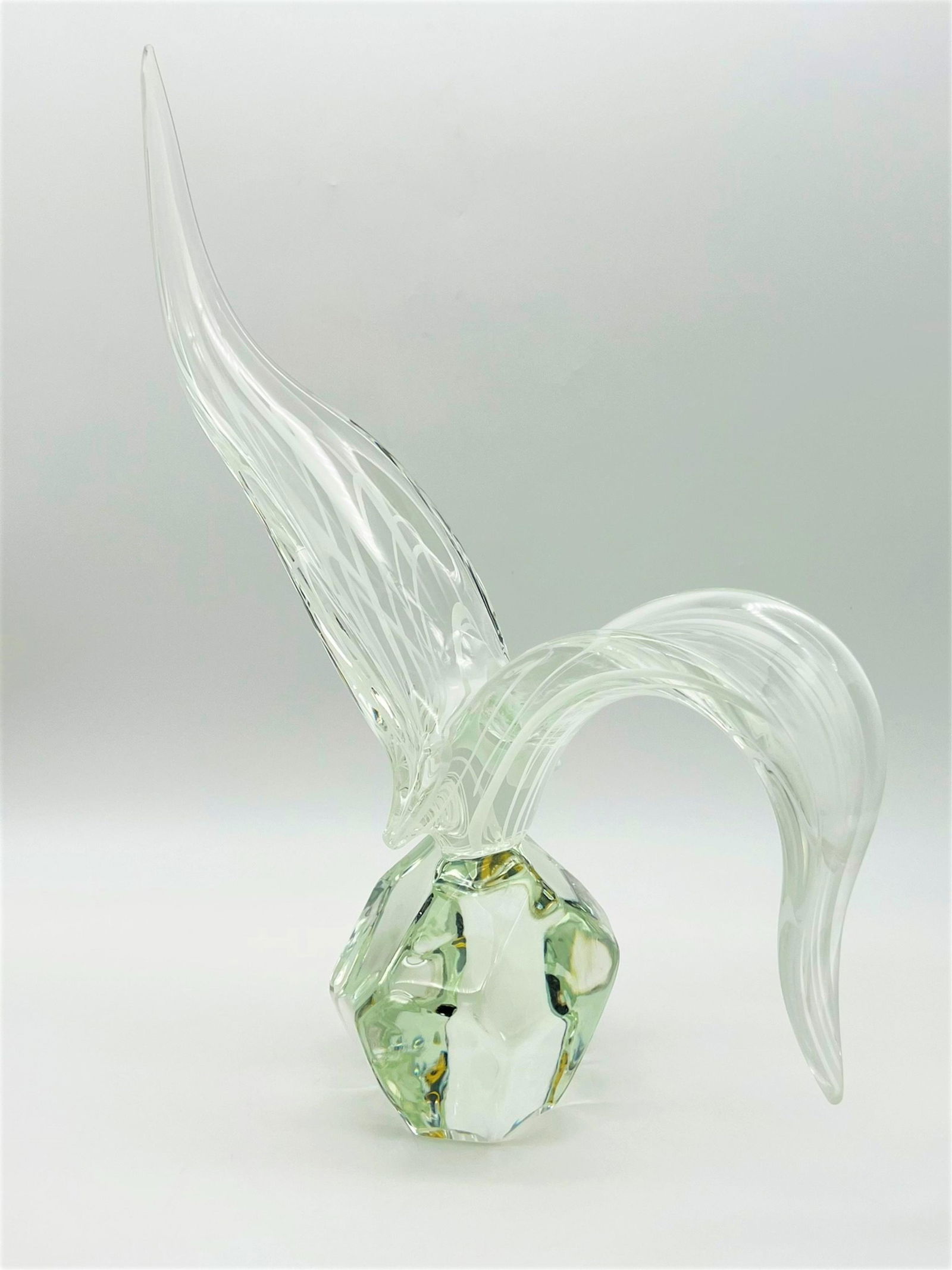 Zanetti Murano Glass Bird Sculpture (1 of 5)