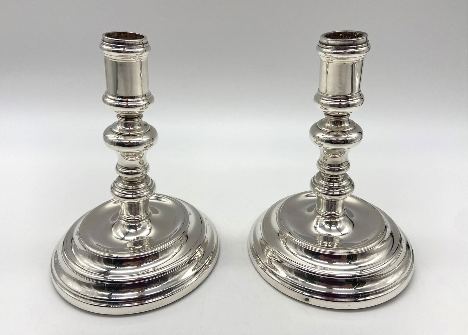 Vintage Christofle Silver Plate Candlesticks (1 of 8)