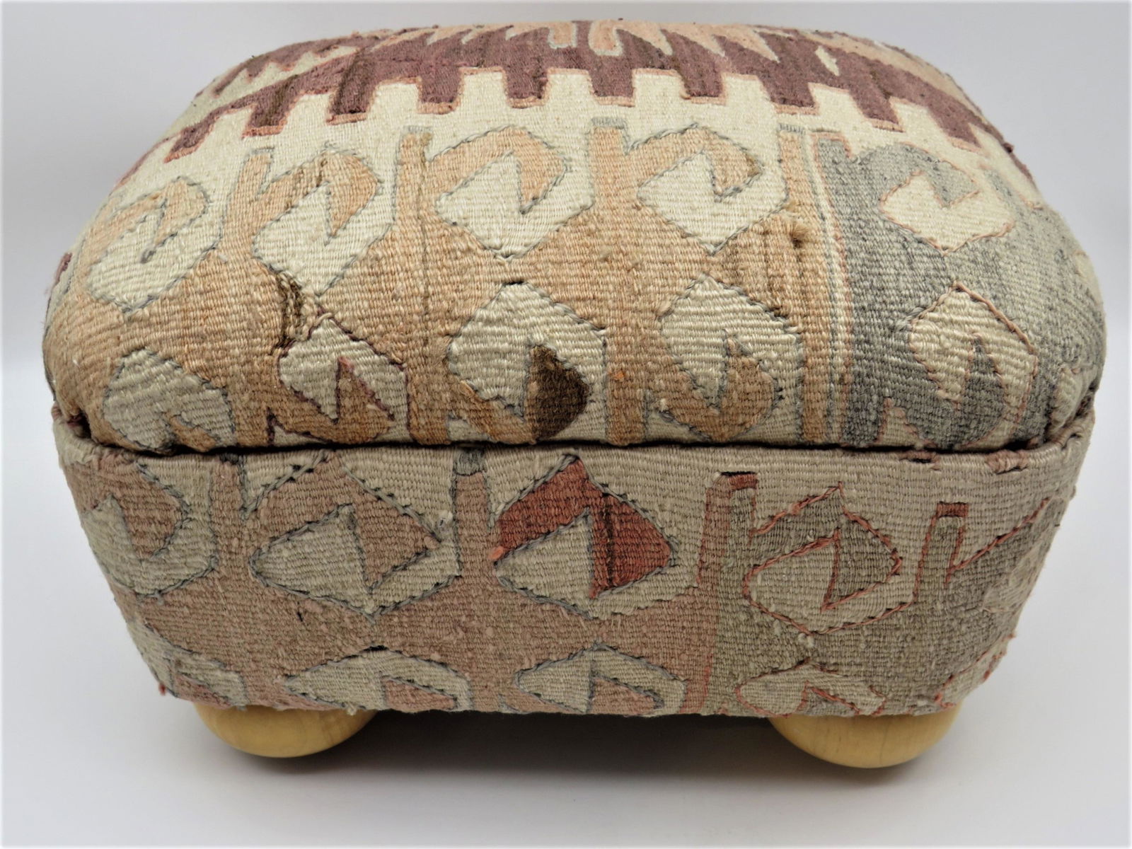 George Smith Kilim Ottoman (1 of 4)