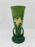 Roseville Style Zephyr Lily Handled Vase