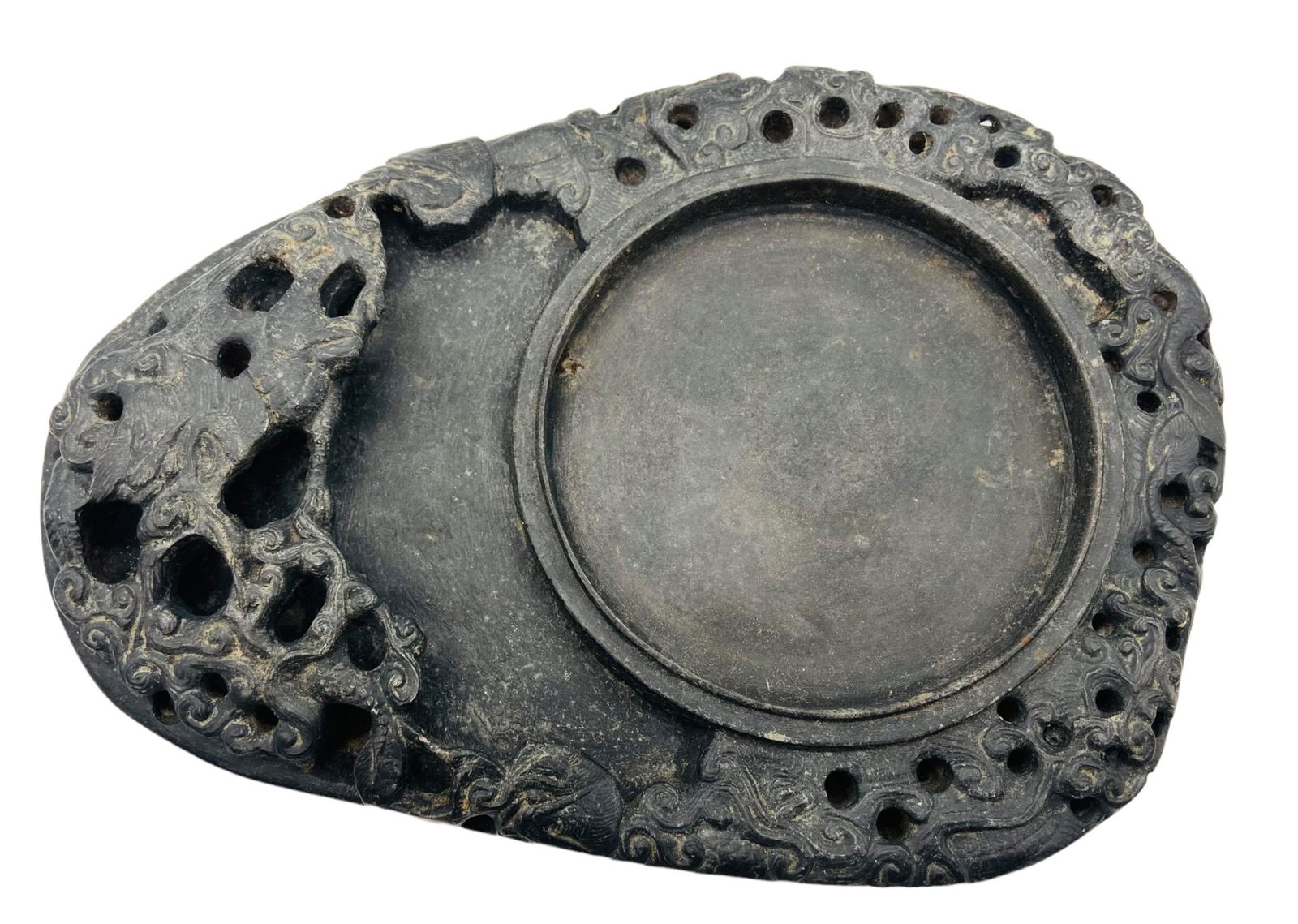 Early Chinese Carved Ink Stone (1 of 7)