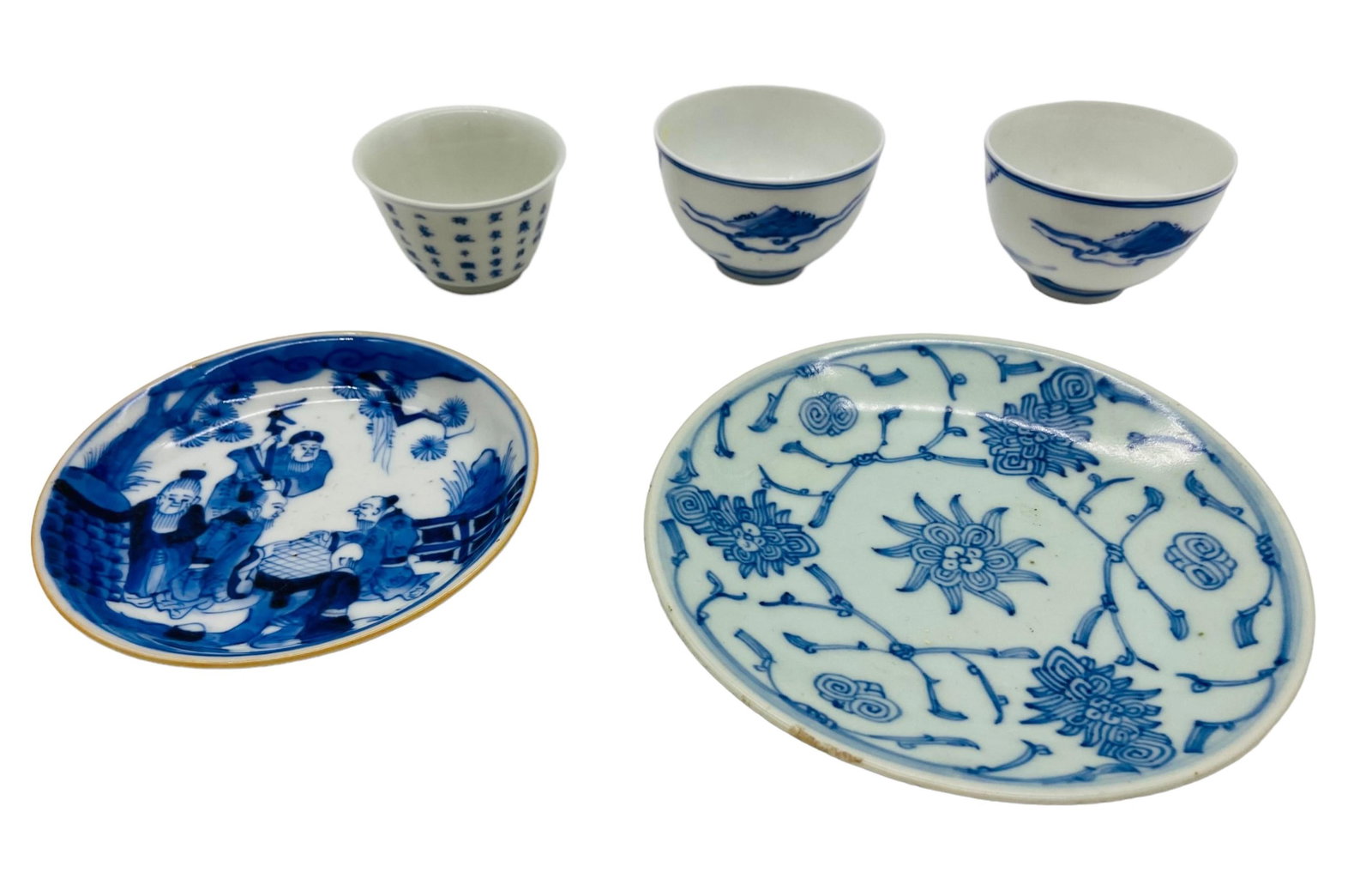 Chinese Blue and White Porcelain Lot (1 of 6)