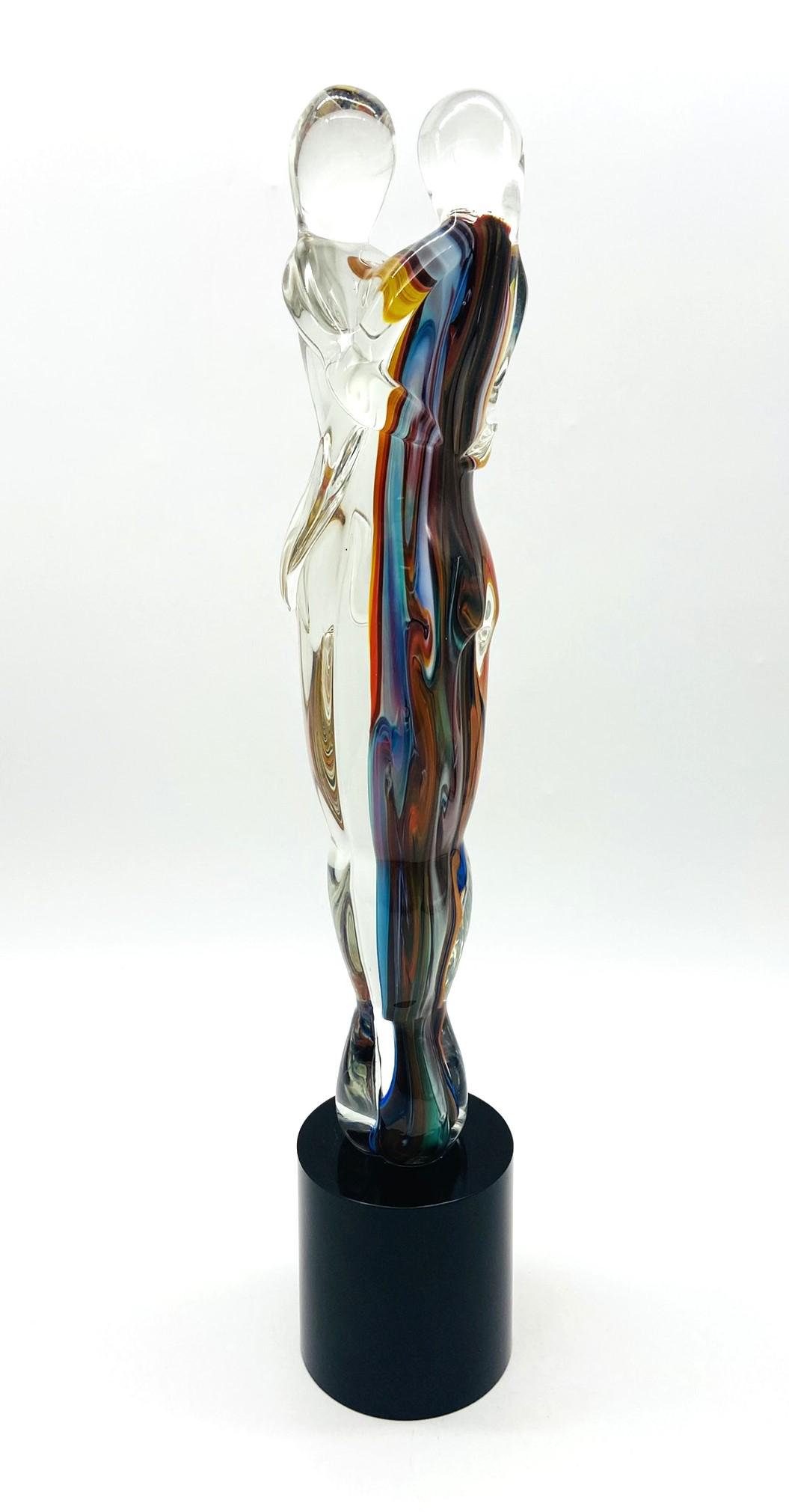 Mario Badioli Oggetti Art Glass Embracing Couple (1 of 9)