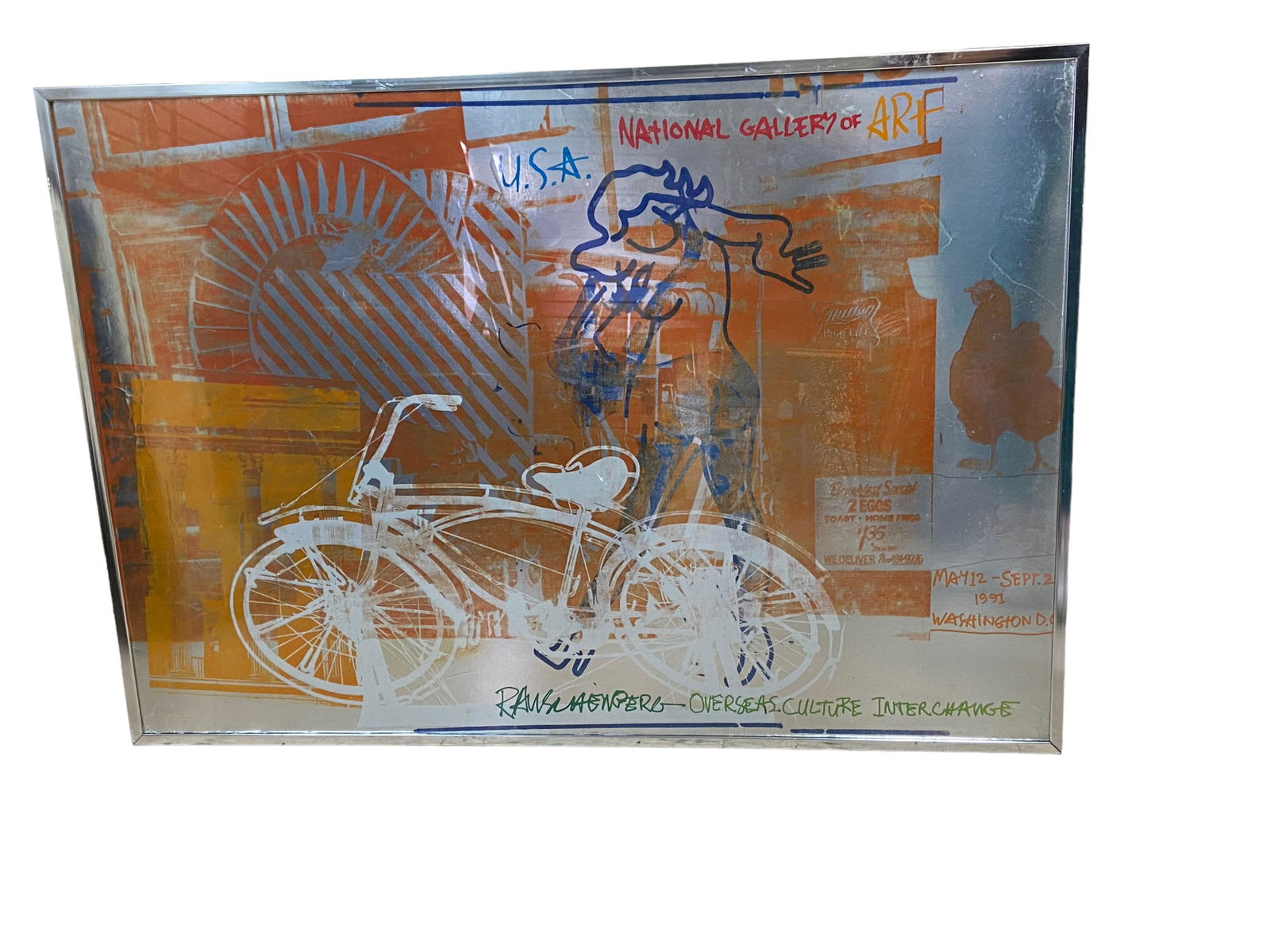 Robert Rauschenberg - Bicycle, National Gallery (1 of 4)