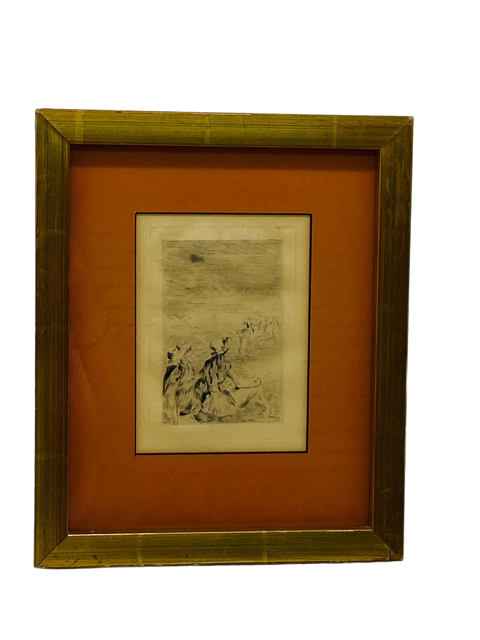 Pierre-Auguste Renoir "Sur La Plage a Berneval" (1 of 5)