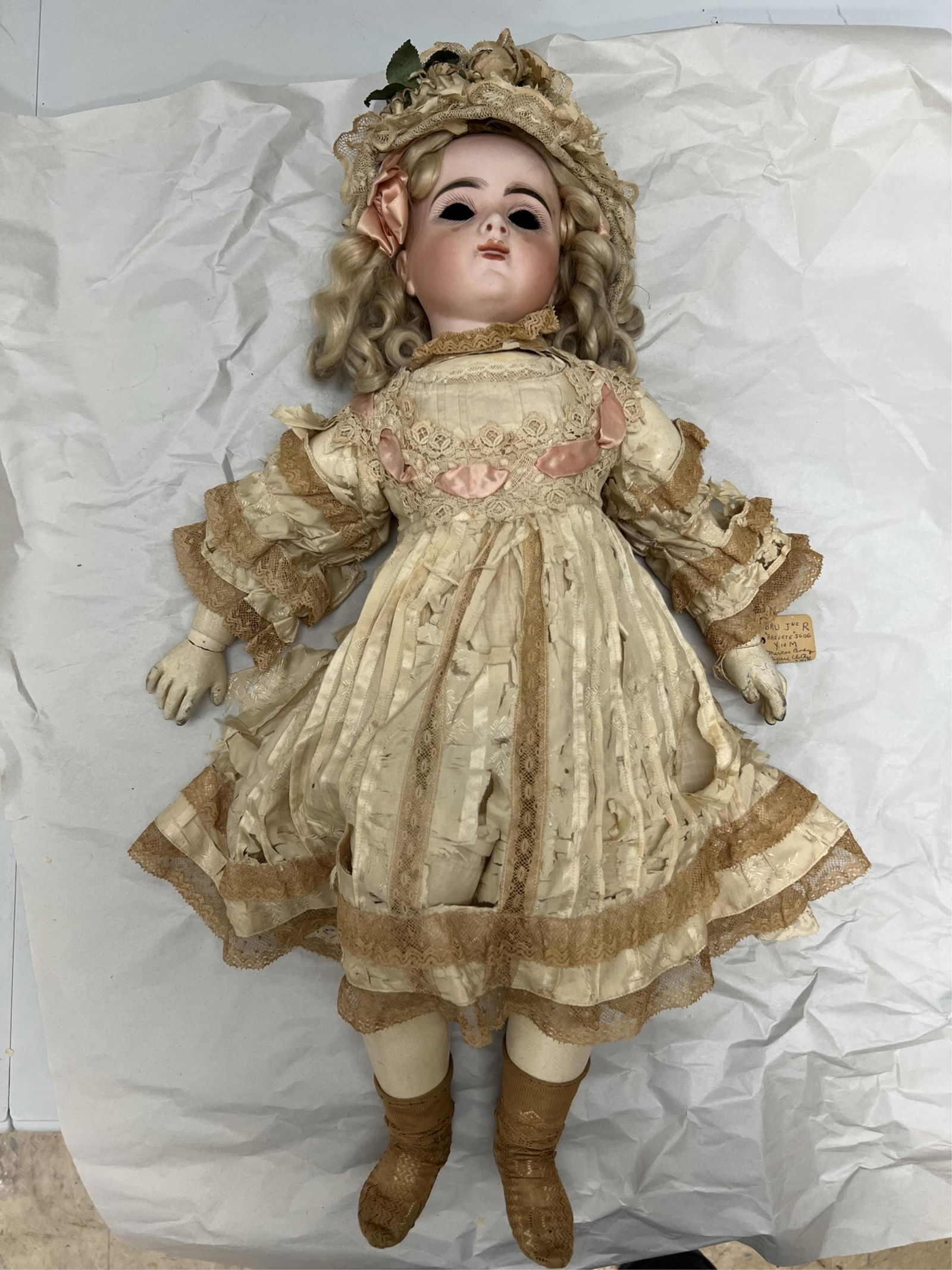 Antique Bru Jne Bebe Bisque Head Doll (1 of 20)