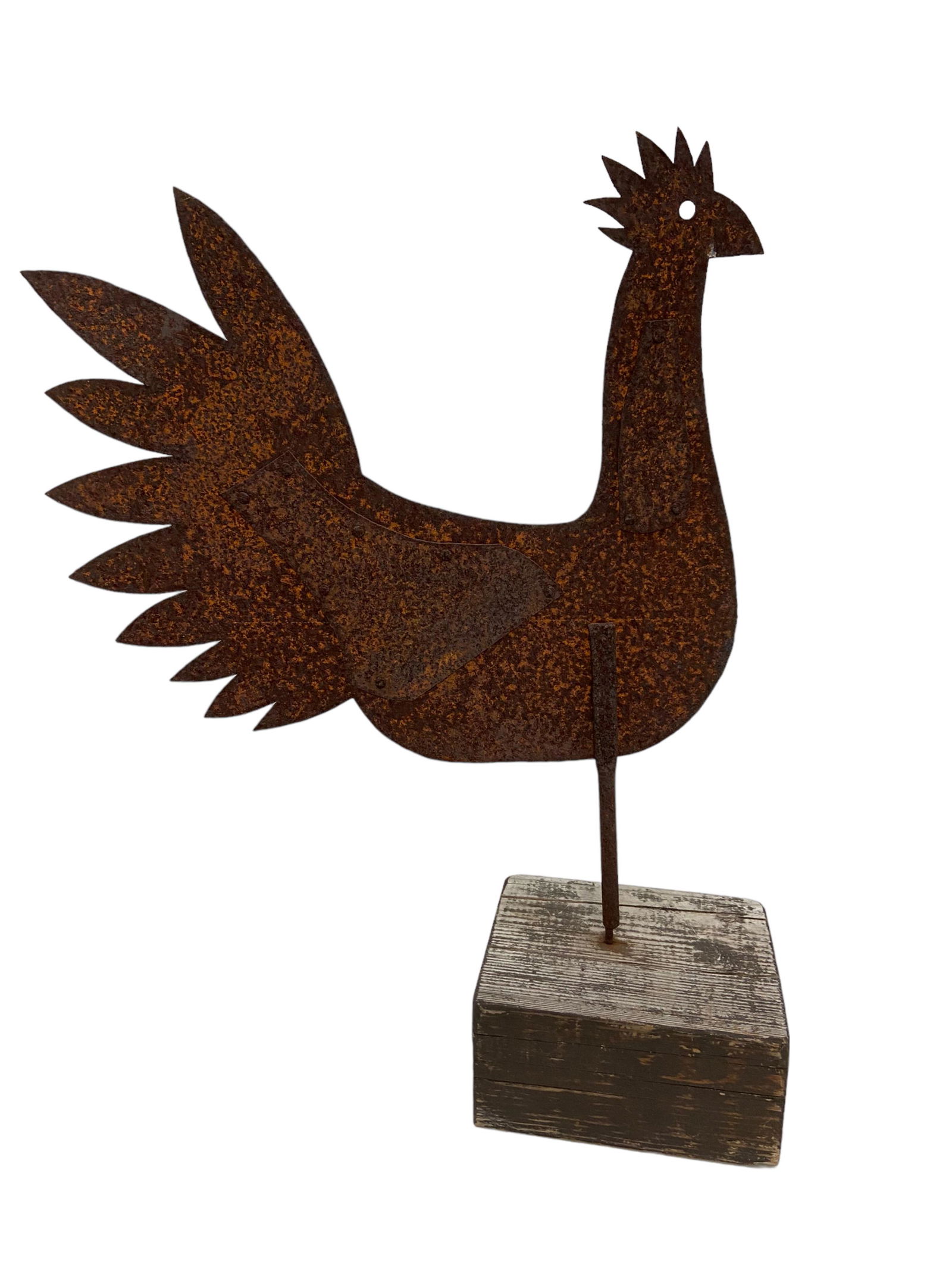 19th C Iron Sheet Metal Weather-vane (1 of 2)