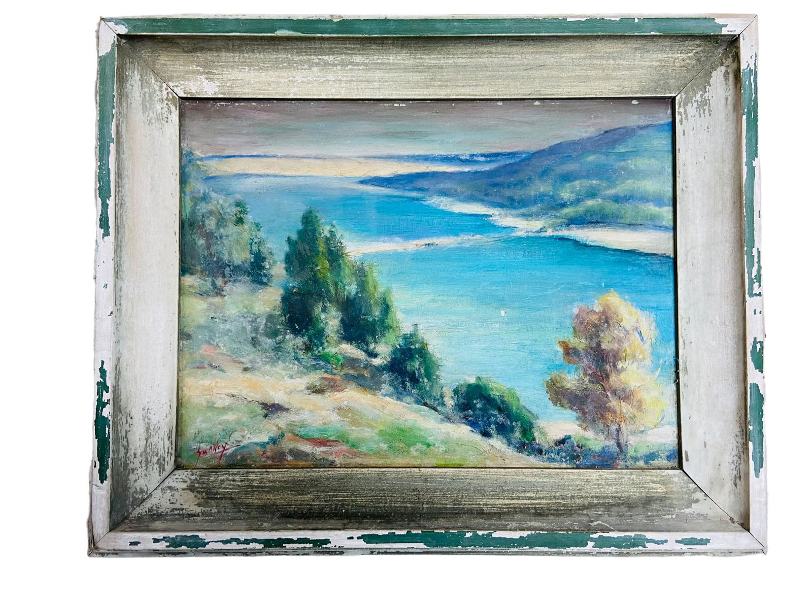 John Swalley American O/C "Ocean Landscape" (1 of 5)