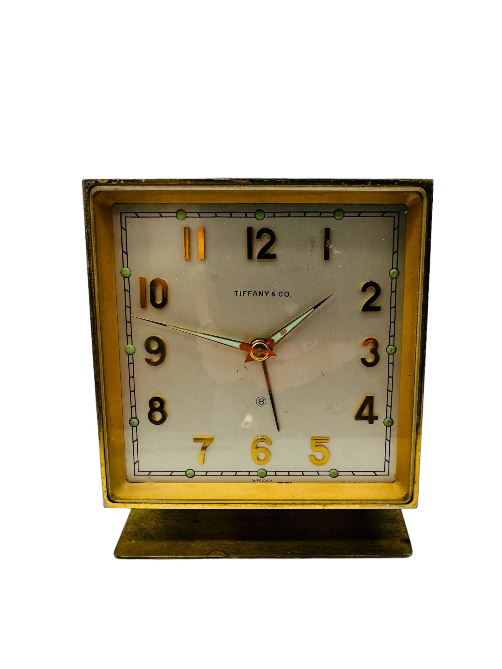 Art Deco Tiffany & Co Angelus Travel Alarm Clock (1 of 4)