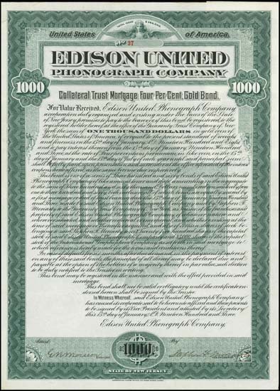 Edison United Phonograph Company