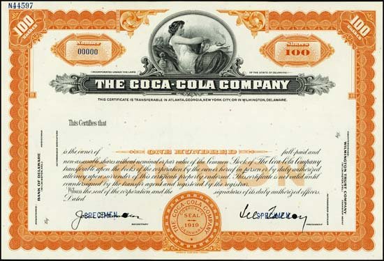 U.S. The Coca-Cola Company. (2).