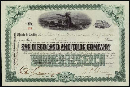 CA. San Diego Land and Town Co.