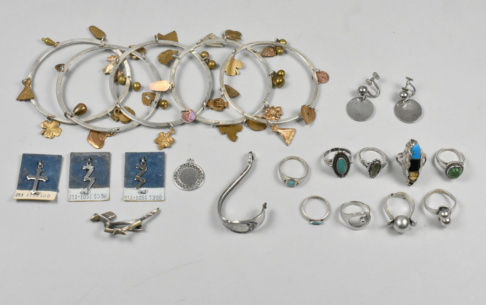 Lot of Mixed Sterling Jewelry Jensen Styles Norway (1 of 4)