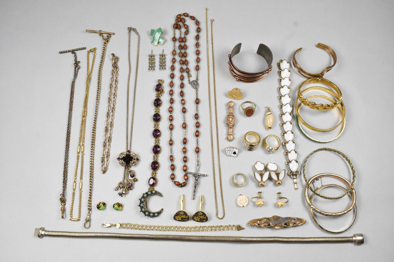 Victorian Gold Filled and Other Pieces Trifari Renoir (1 of 11)