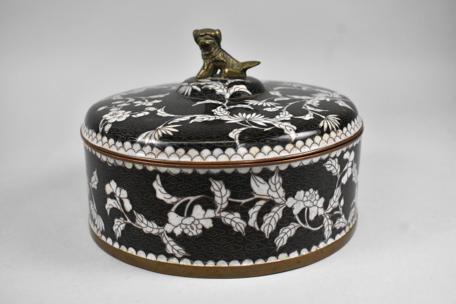 Black Cloisonne Divided Box (1 of 4)
