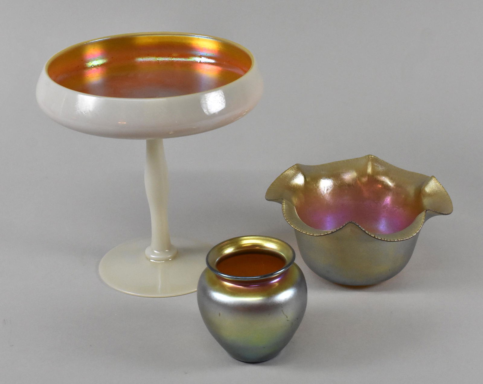 3 Pieces Steuben Art Glass (1 of 6)