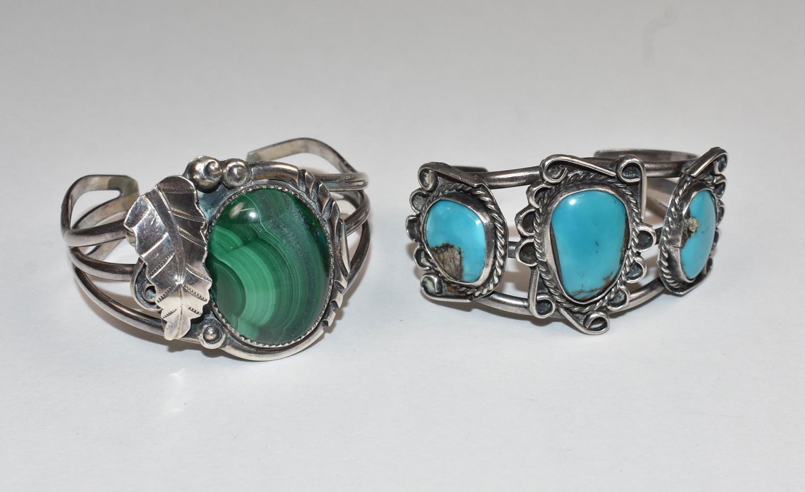 Pair Navajo Bracelets (1 of 5)