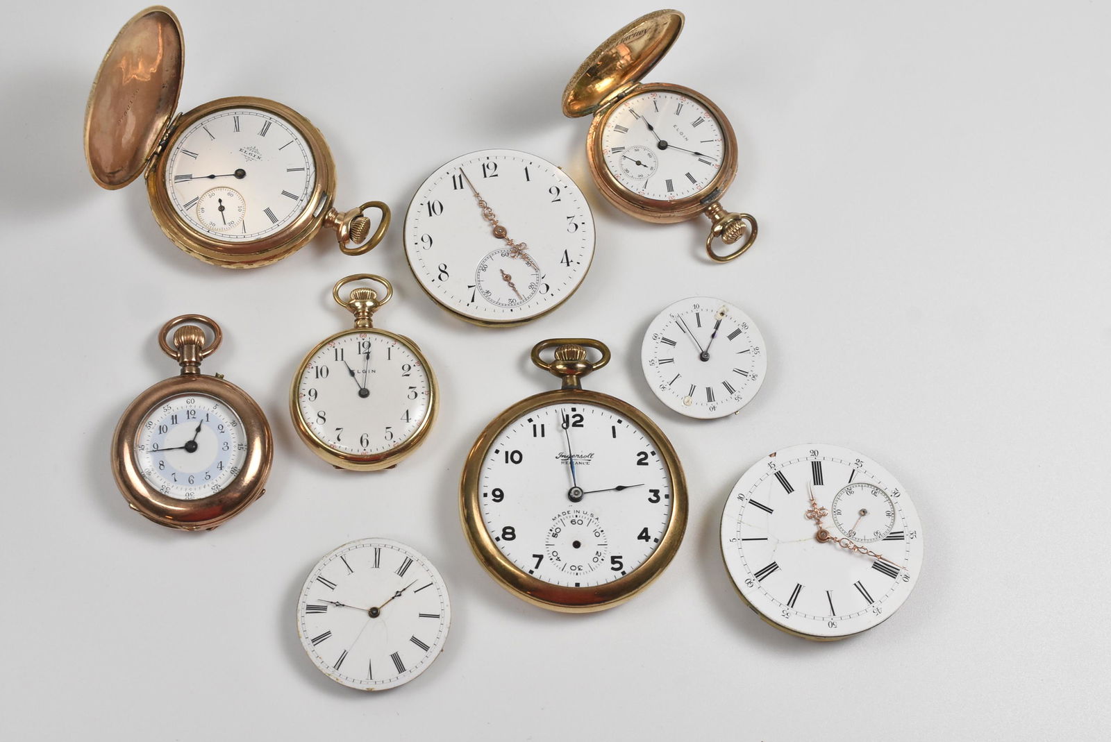 Pocket Watch Group Elgin, Tacote (1 of 19)