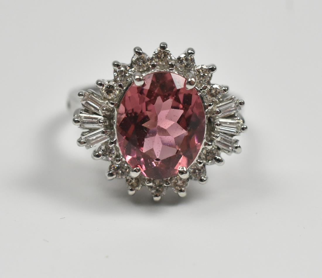 Ladies Platinum Diamond Ring Laura Ramsey (1 of 5)