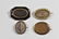 4 Victorian Mourning Brooches