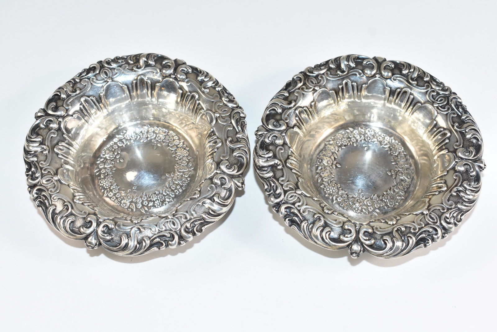 International Sterling Silver Nut Dishes (1 of 3)