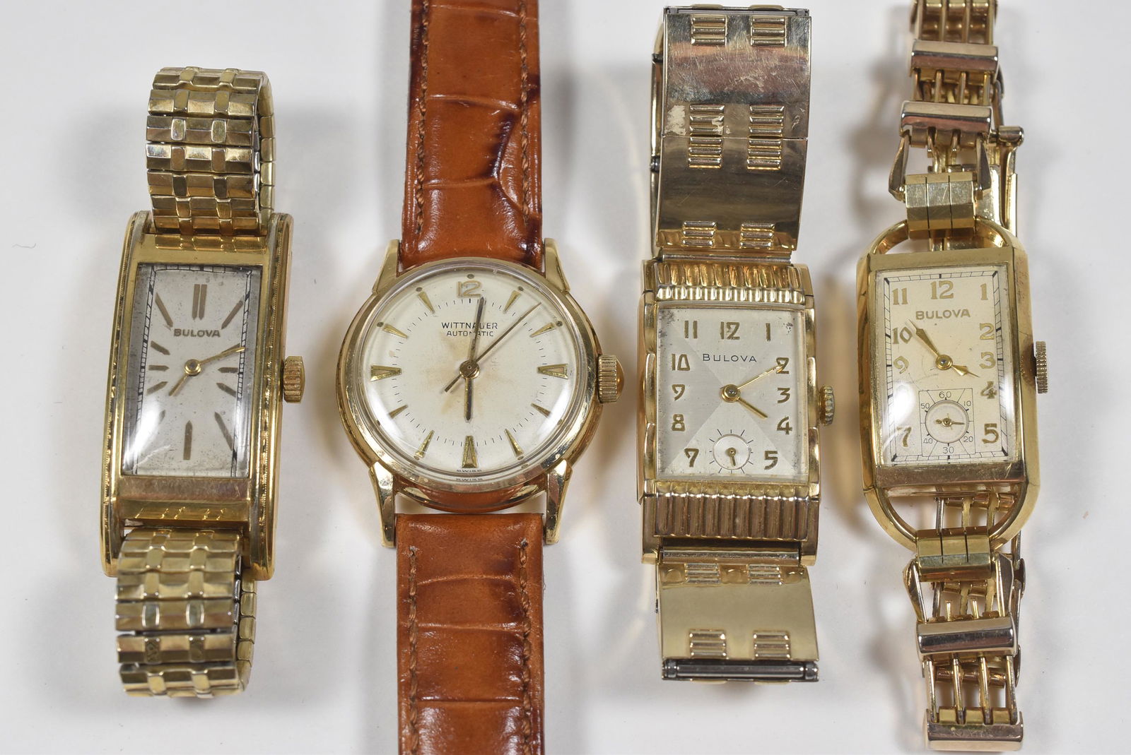 4 Gold Filled Men's Wristwatches (1 of 4)