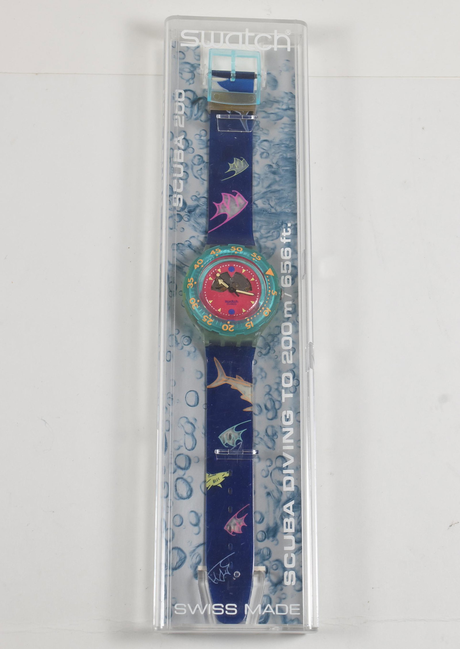 Happy Fish Swatch: Happy Fish Swatch. Original box. Not tested. SDN101