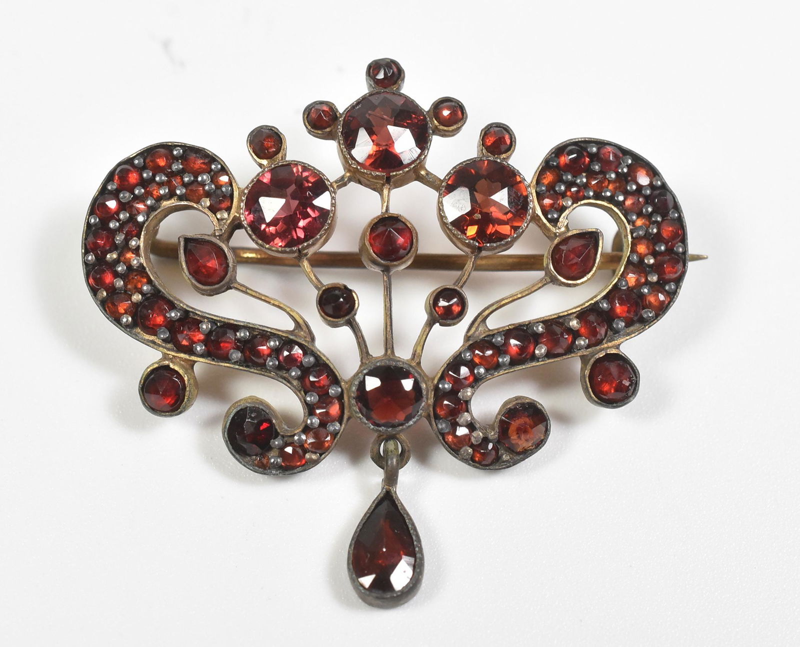Victorian Era Garnet Pin (1 of 2)