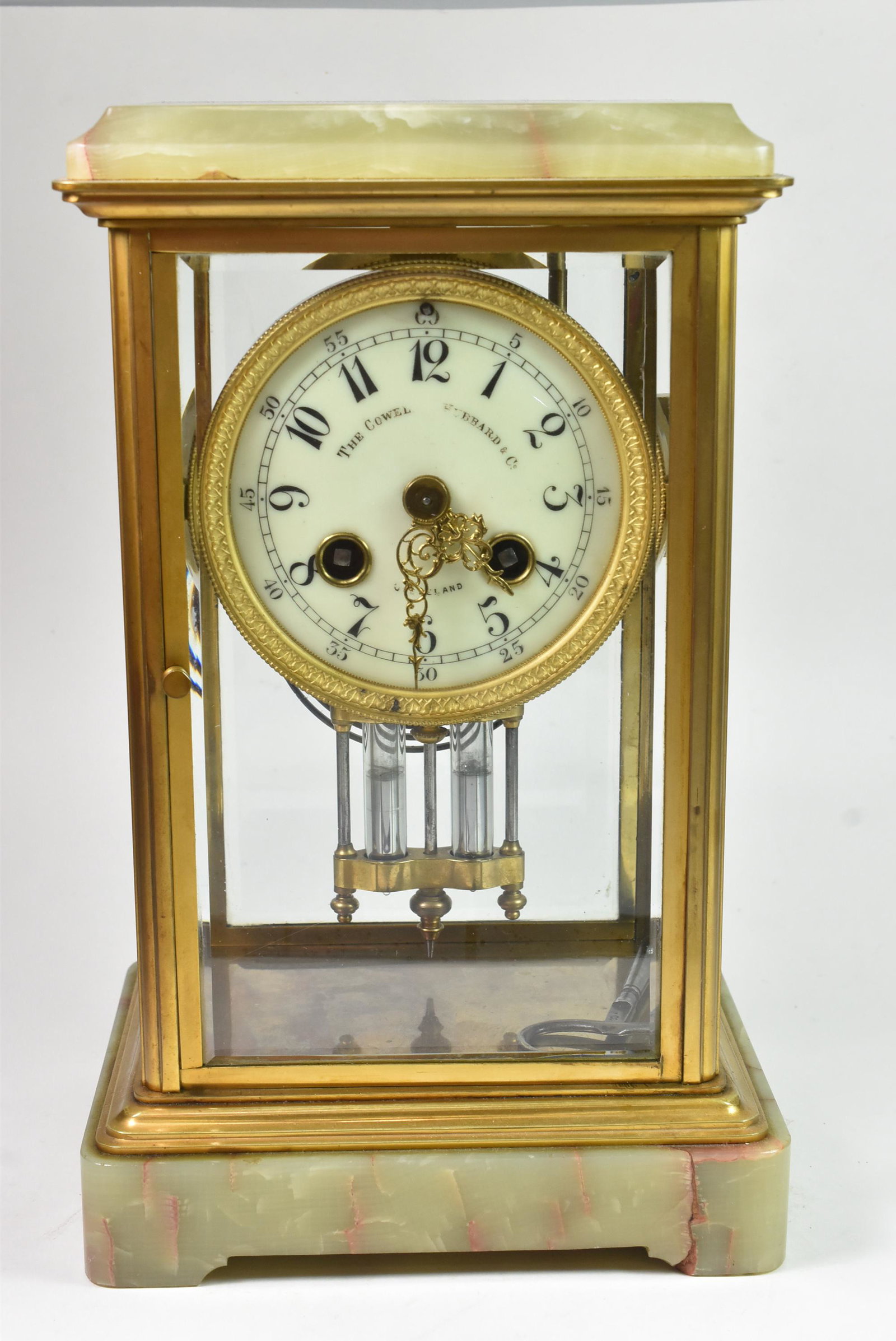 Cowel Hubbard & Co, Crystal Regulator Clock (1 of 6)