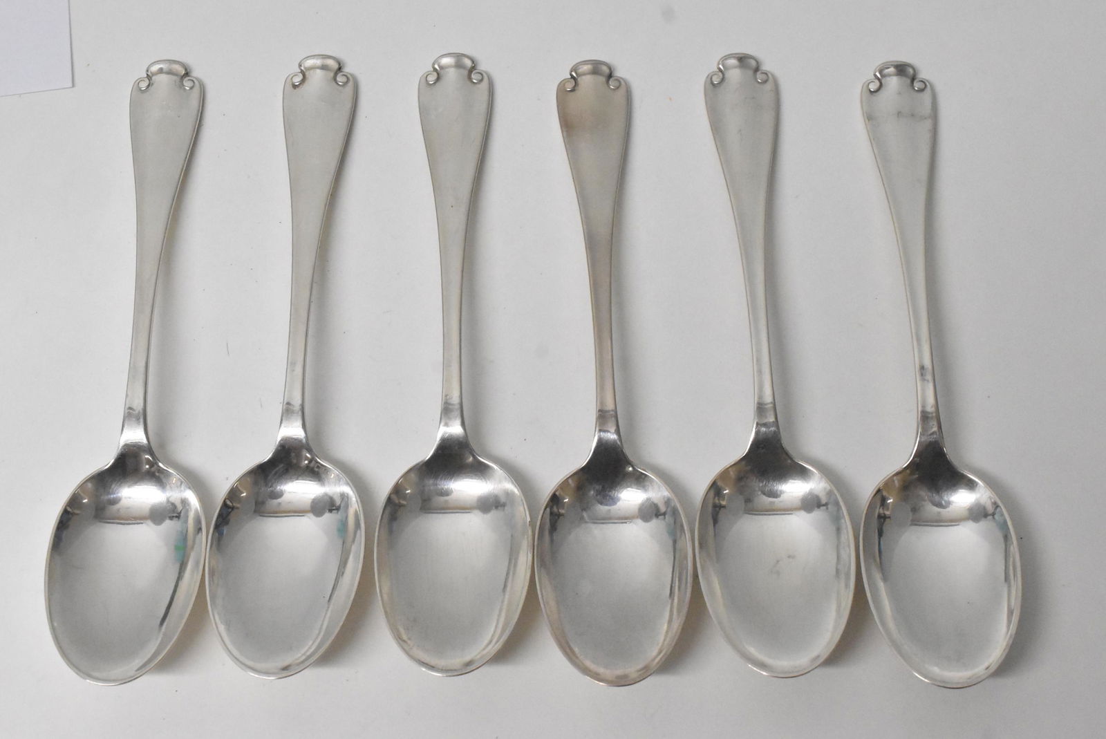 Tiffany "Flemish" Sterling Spoons Set of 6 (1 of 4)