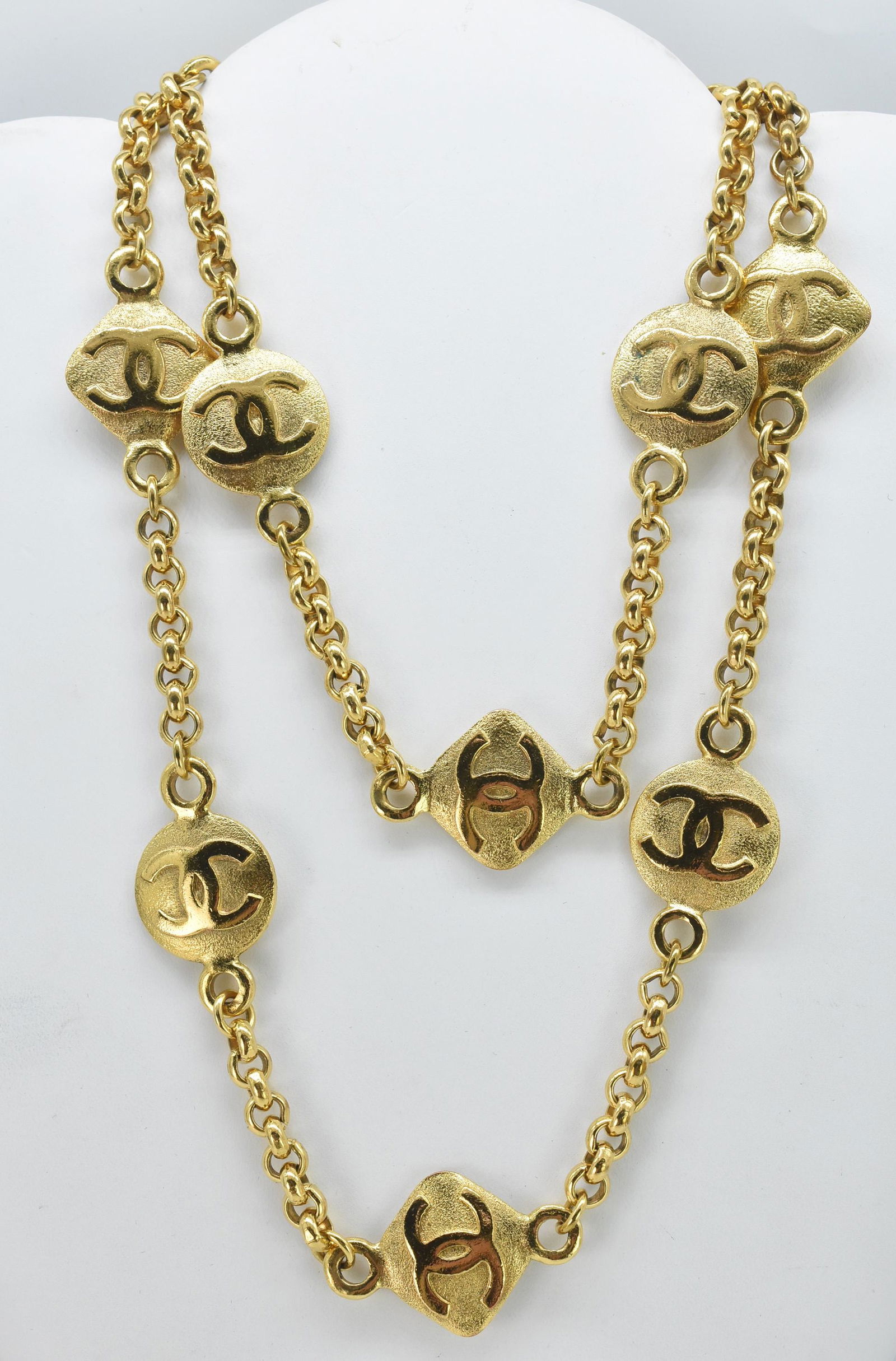 Chanel '97 Chanel Coin Link Necklace, 35" (1 of 3)