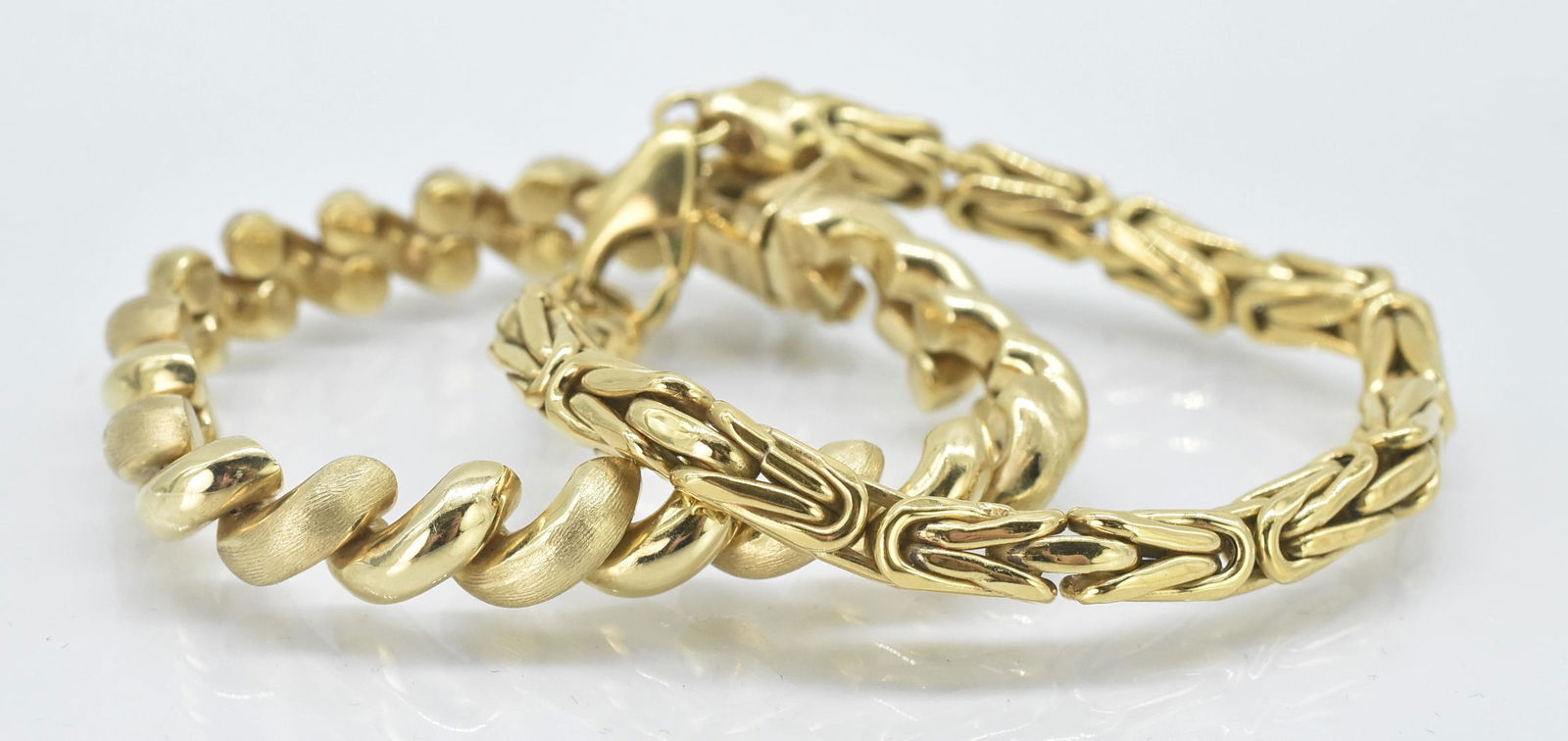 2 - 14K Yellow Gold Bracelets (1 of 5)