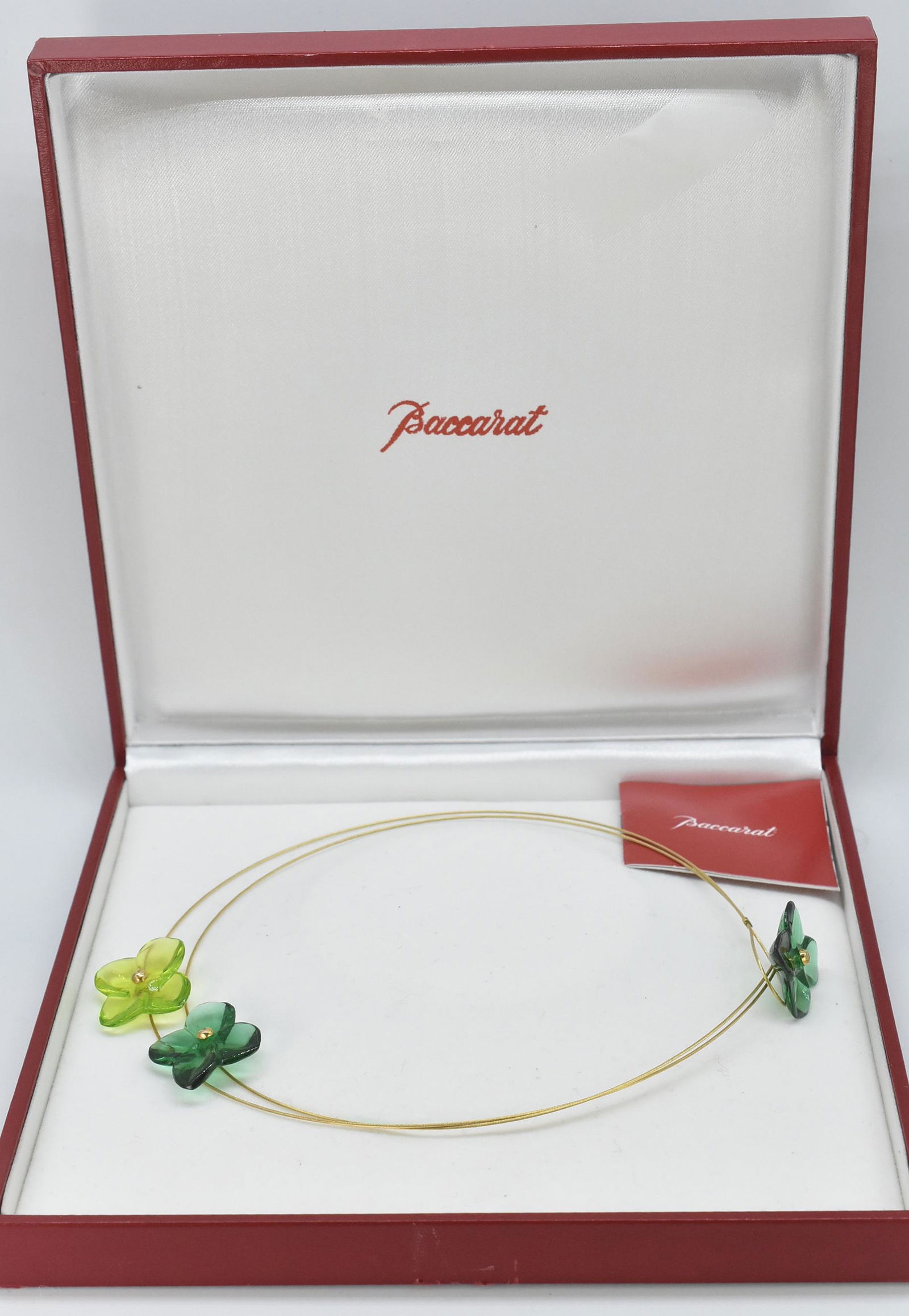 Baccarat 18K, Crystal Flower Necklace (1 of 6)