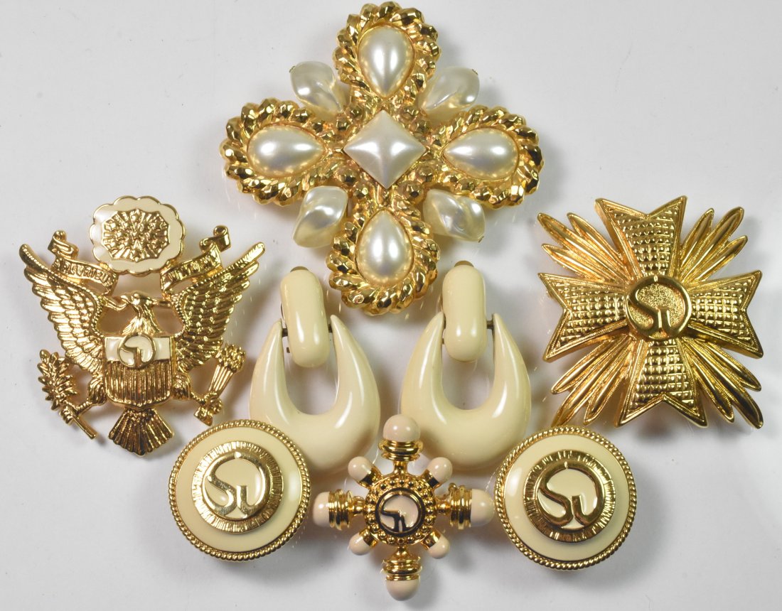 St. John Gold Tone, Cream and White Group (1 of 5)