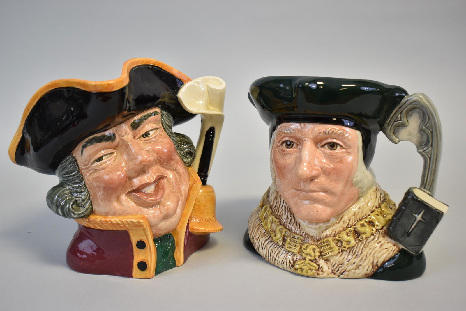 Royal Doulton Toby Town Crier D6530, Sir Thomas More D6792 (1 of 2)
