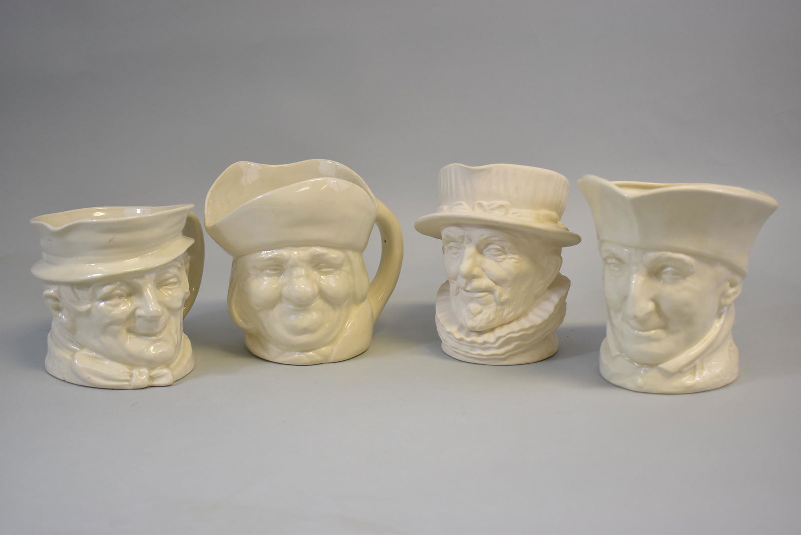 Royal Doulton Toby, Sam Weller, Toby Philpots, Beefeater D6206, Cardinal (1 of 2)