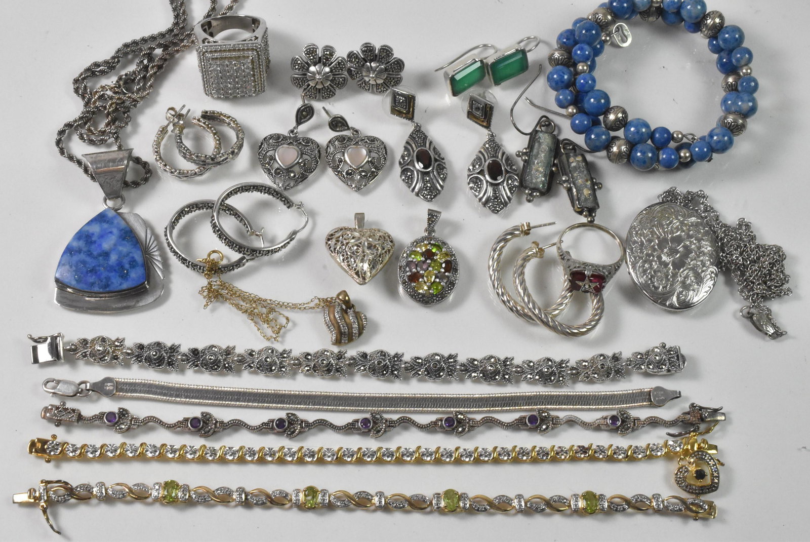 Variety of Sterling Silver Jewelry (1 of 8)