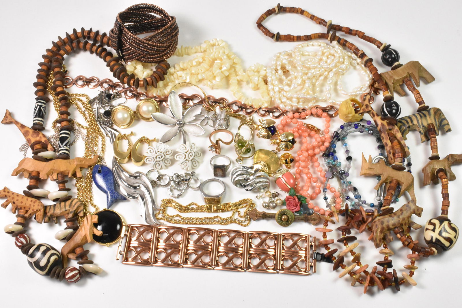 Animals and Nature Jewelry, Monet Trifari, Lapis (1 of 6)