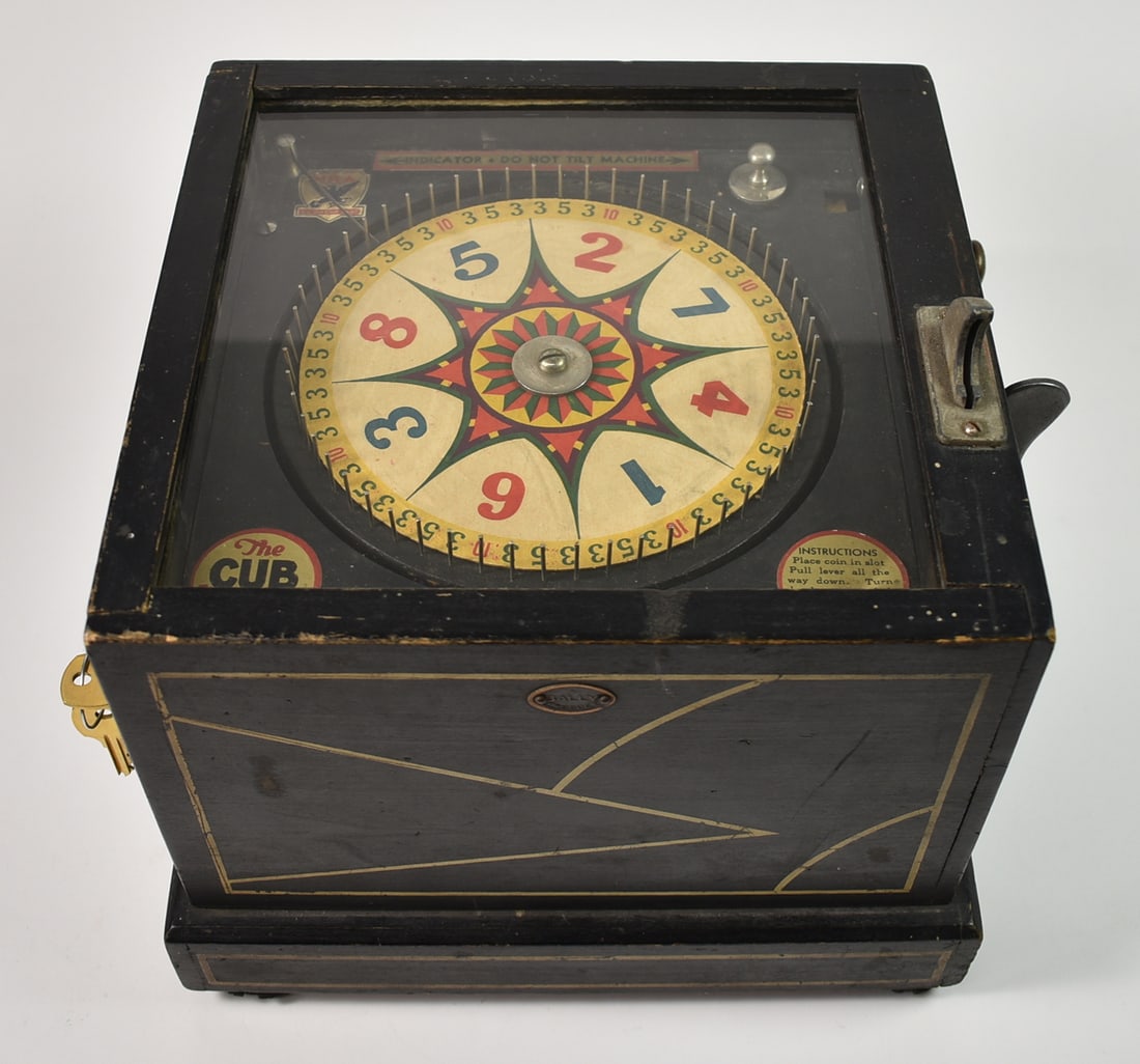 Bally "The Cub" Roulette Trade Stimulator 5 cent (1 of 8)