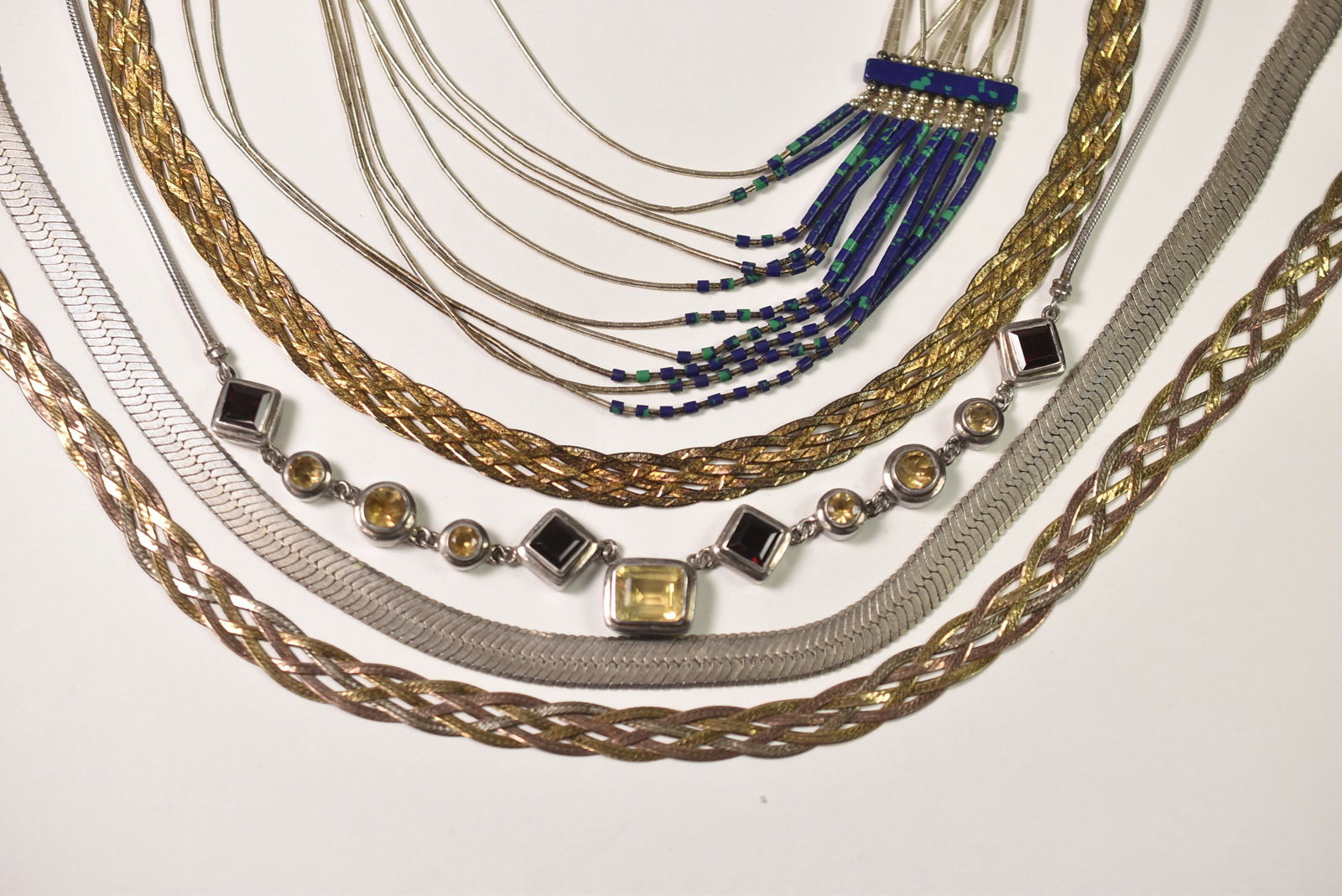 5 Sterling Necklaces (1 of 4)