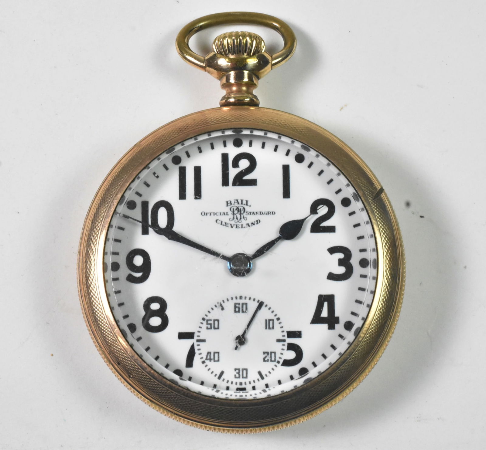 Cleveland Ball RR Standard Pocket Watch 435B 21J (1 of 5)