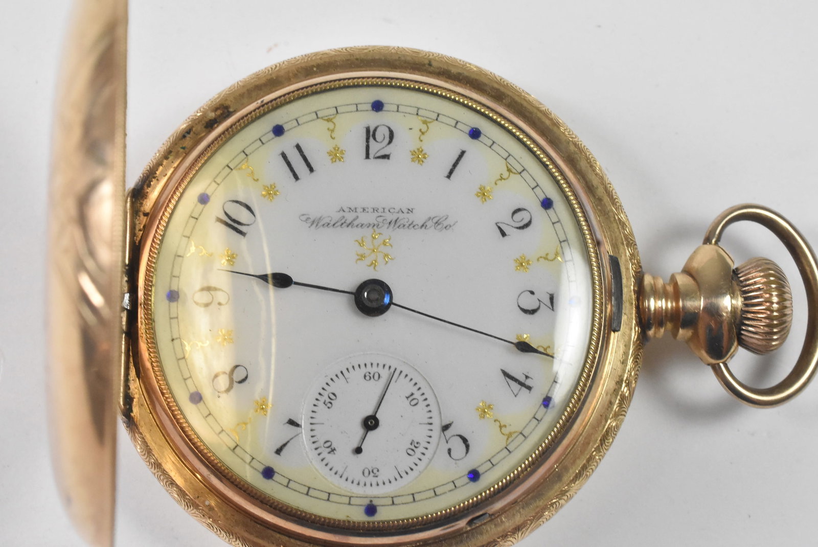 Waltham Pocket Watch, HC, 18 Size (1 of 7)