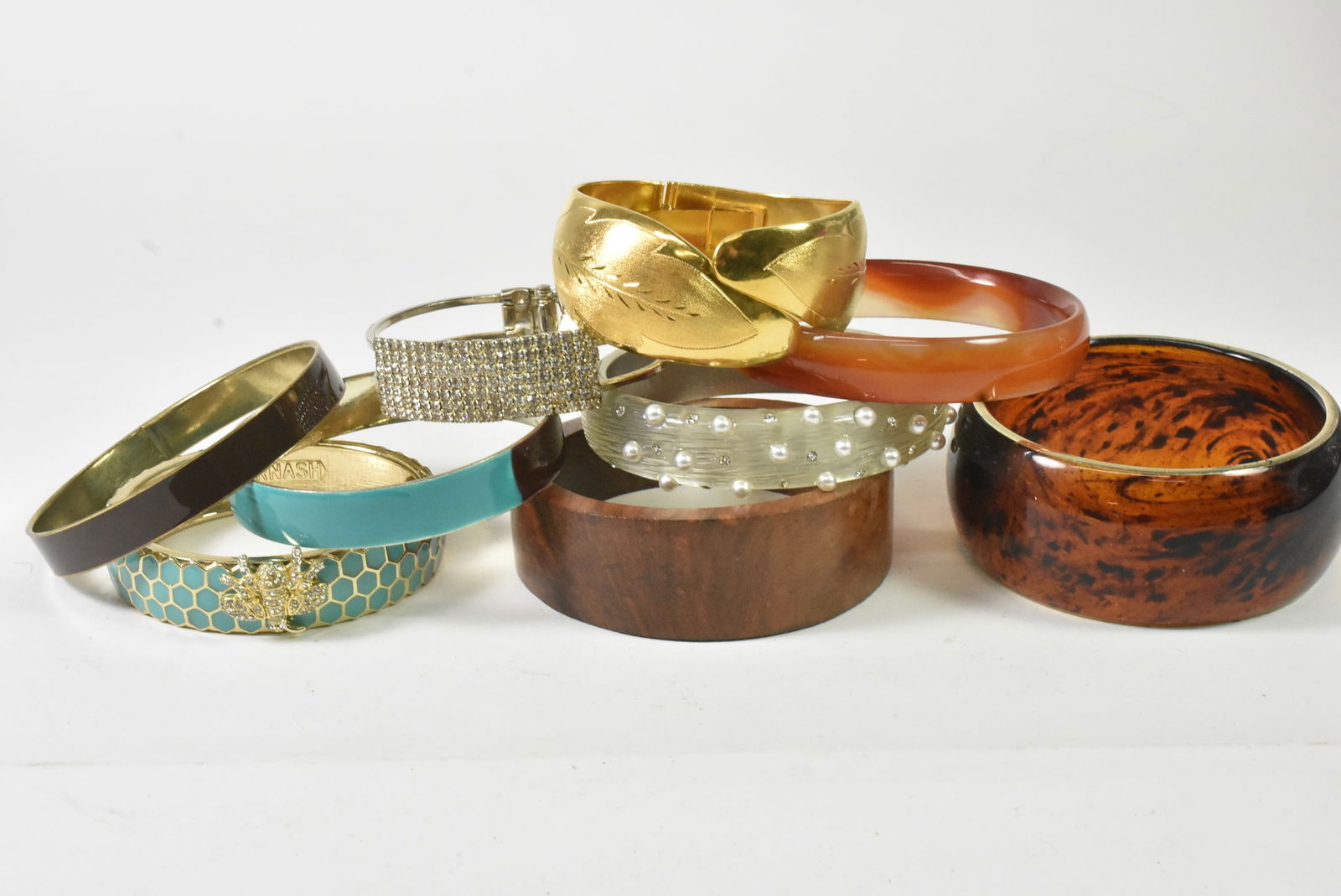 Lot of 9 Cuff Bracelets (1 of 4)