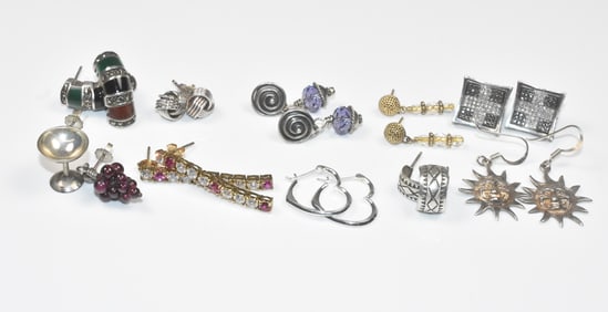 Sterling Earrings Group