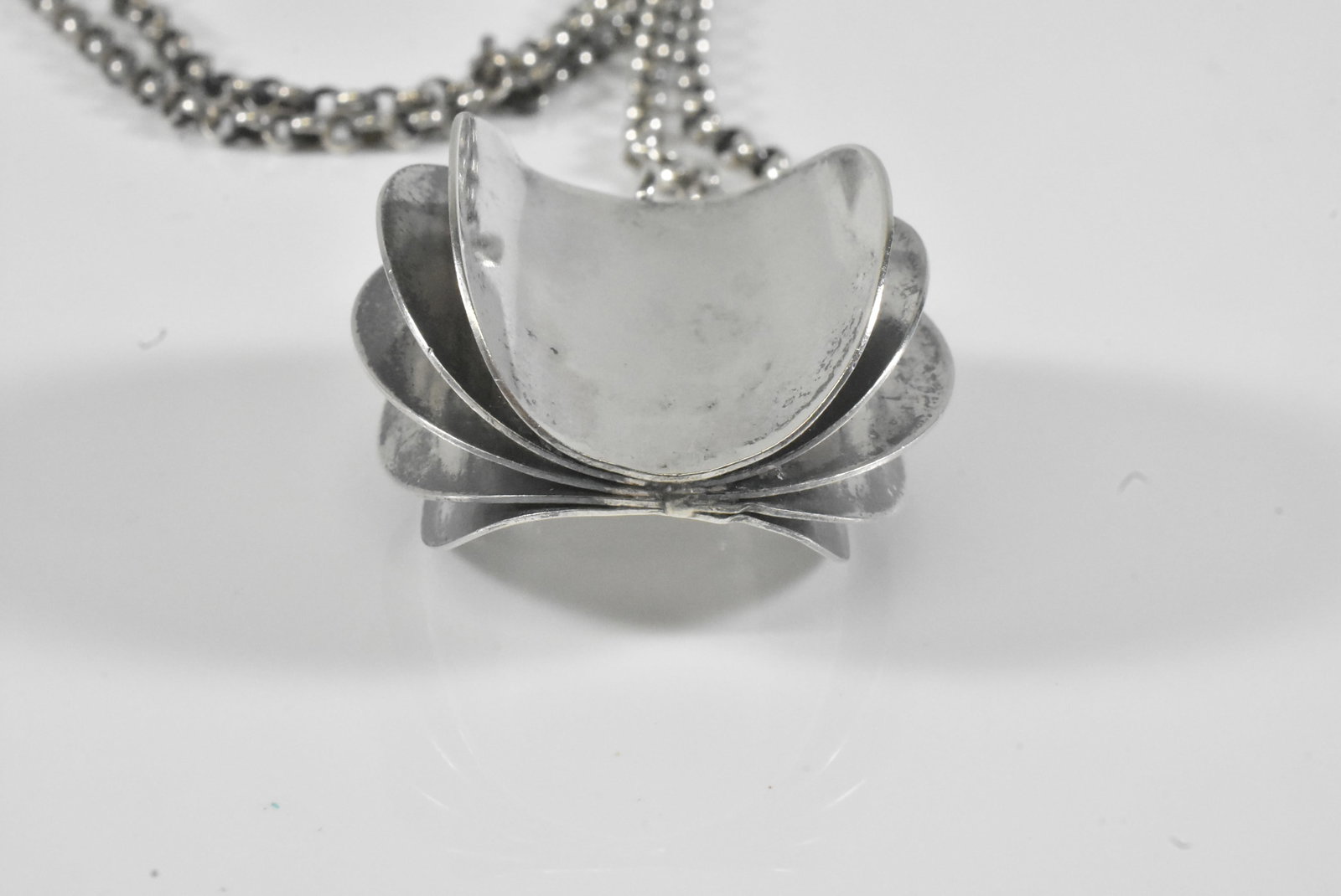 Erling Christoffersen Norway Silver Design Sterling Pendant Necklace (1 of 5)