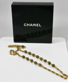 Vintage Chanel Beaded Necklace