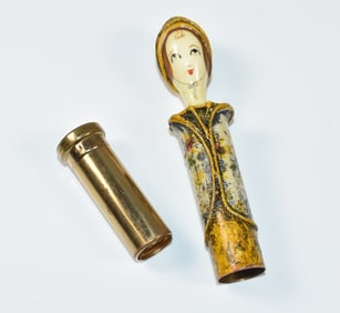 1960's Gemma Toccnogna Hand Painted Lipstick